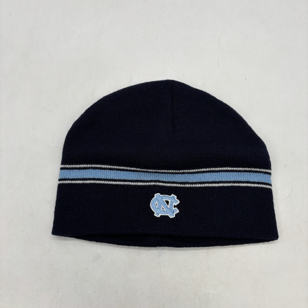 UNC North Carolina Beanie Hat OSFA Tarheels One Size Uncuffed NWOT